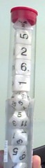 Koplow - Pearl Polyhedral - Gray and Black 10 Dice Set